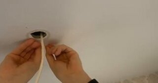 Установка люстры в Кирове-Чепецке в октябре